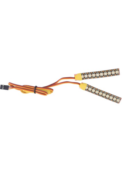 10 LED Renkli Işık Çubuğu Şerit Tavan Lambası TRX4/SCX10 D90 90046 1/10 Rc Araba Aksesuarları (Yurt Dışından)