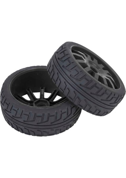 Jant Hub Lastikleri Lastik Lastikler 1/8 Yolda Yarış Rc Araba Aksesuarı (Siyah) (Yurt Dışından) fiyatları