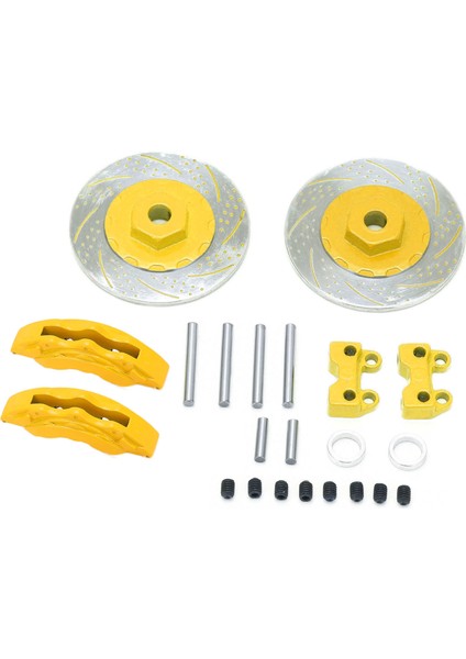 2 Adet Rc Fren Diski Rc Simülasyon Alüminyum Jant Fren Diskleri Traxxas Trx4 TRX6YELLOW Için (Yurt Dışından)