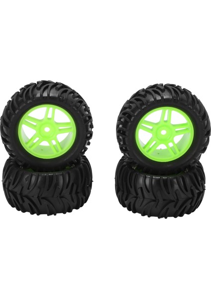 4 Adet 82MM Ön Arka Lastik Lastik ve 5 Kollu Jant Seti Wltoys 144001 1/14 Rc Off Road Cargreen (Yurt Dışından) fiyatları
