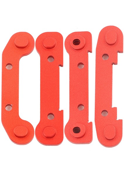 Takviyeli Salıncak Kolu Sabit Seti Rc Araba Yükseltme Aksesuarı Için Fit Wltoys 144001 1/14RED (Yurt Dışından)