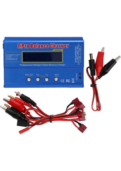 B6 80W Çok Fonksiyonlu Denge Şarj Cihazı Uzaktan Kumandalı Model Uçak Multikopter Için (Yurt Dışından)