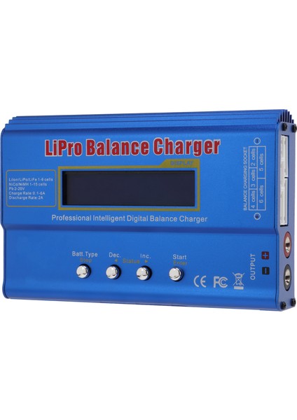 B6 80W Çok Fonksiyonlu Denge Şarj Cihazı Uzaktan Kumandalı Model Uçak Multikopter Için (Yurt Dışından) fırsatları