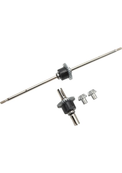 Paslanmaz Çelik Metal Ön Arka Diferansiyel Dişli Yedek Parçaları Wltoys 12428 12427 Uzaktan Kumanda Araba (Yurt Dışından) modelleri