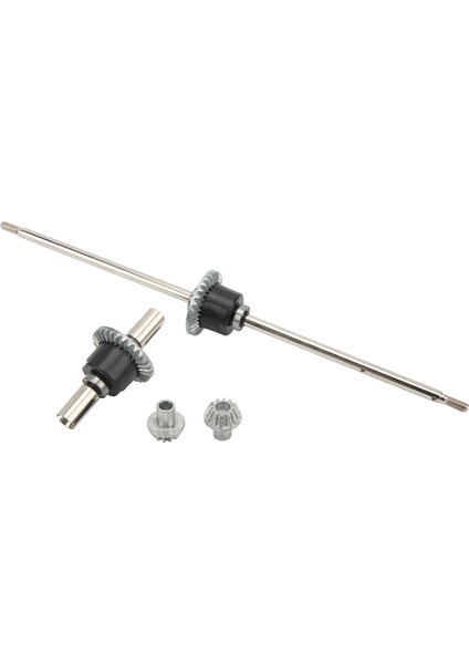 Paslanmaz Çelik Metal Ön Arka Diferansiyel Dişli Yedek Parçaları Wltoys 12428 12427 Uzaktan Kumanda Araba (Yurt Dışından) fırsatları