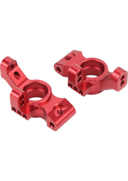 2 Adet Metal Alüminyum Alaşım Arka Knuckle Kol Hub Taşıyıcı Traxxas 4-Tec 2.0 3.0 1/10 Rc Araba Yükseltme Parçaları Aksesuarları Kırmızı (Yurt Dışından)