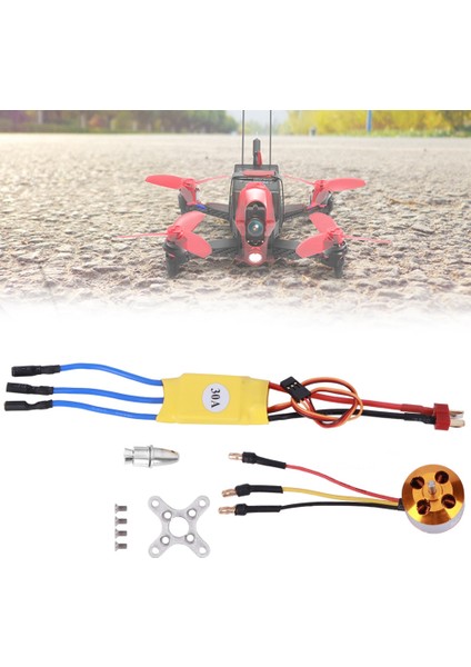 30A Esc Sarı A2212 KV1000 / KV1400 / KV2200 Uzaktan Kumandalı Iha Için Fırçasız Motor (A2212 KV1400) (Yurt Dışından) modelleri