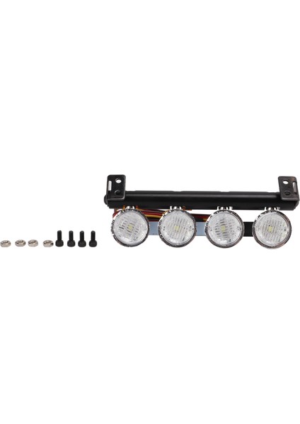 Evrensel Rc Araba LED Tavan Lambası 1/10 1/8 Uzaktan Kumandalı Model Araba Serisi Dört Işık (Yurt Dışından)