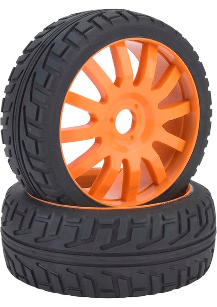 Jant Göbek Lastikleri Ka Lastikler 1/8 Yol Yarışı Rc Araba Aksesuarı (Turuncu) (Yurt Dışından)