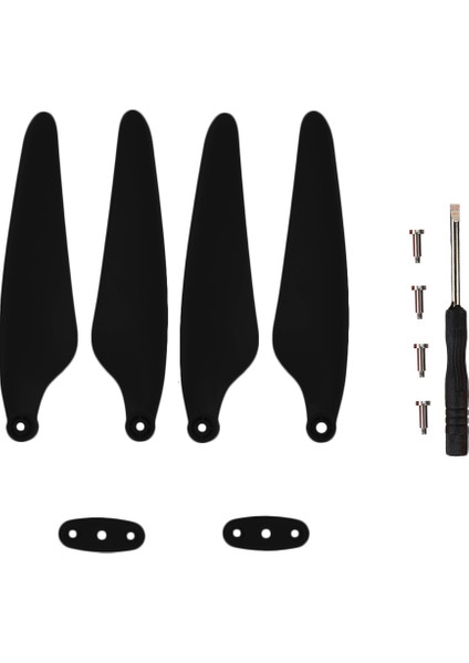 Tutuşunu Airscrew Pervaneler Kanat Parçaları Hubsan Zino H117S Drone Için Fit (Siyah 1 Çift) (Yurt Dışından) fiyatları