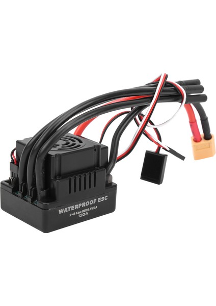 120A Su Geçirmez Fırçasız Esc Hız Kontrol Aksesuarı Için Fit 1/8 Rc CARXT60 Fiş (Yurt Dışından) fiyatları