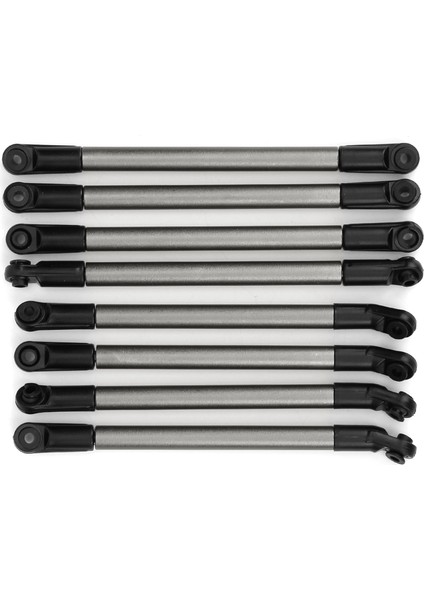 8 Adet Metal Bağlantı Çubuğu Çekme Çubuğu 275MM Dingil Mesafesi Rc Aksesuarları 1/10 Rc Paletli Araç Için Uygun (Yurt Dışından) modelleri