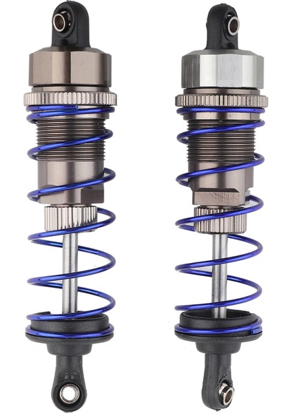 2 Adet Metal Amortisör Damperi 1/10 Rc Araba Yedek Parçaları Aksesuar (92MM) (Yurt Dışından)