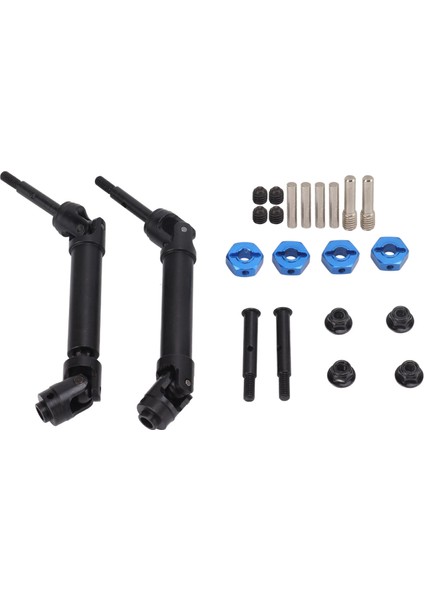 Rc Araba Arkadan Çekişli Motosiklet Mili Ayrı Tasarım Cvd Çelik Arkadan Çekişli Motosiklet Mili Traxxas Slash 4x4 Için HQ727 Kısa Kamyon Araba Siyah (Yurt Dışından)