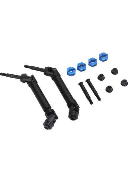 Rc Araba Arkadan Çekişli Motosiklet Mili Ayrı Tasarım Cvd Çelik Arkadan Çekişli Motosiklet Mili Traxxas Slash 4x4 Için HQ727 Kısa Kamyon Araba Siyah (Yurt Dışından)