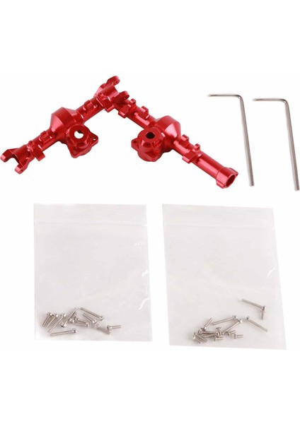 Cnc Alüminyum Alaşımlı Ön Arka Aks Muhafazası Eksenel SCX24 1/24 Rc Simülasyon Modeli Carred (Yurt Dışından) fiyatları