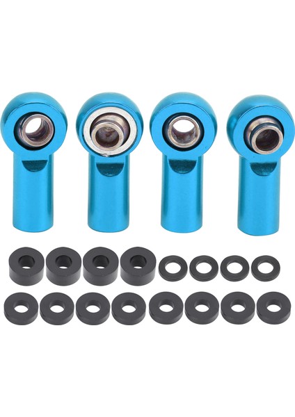 Bağlantı Çubuğu Ucu Bilyalı Bağlantı Alüminyum Alaşımlı Hsp/rgt/himoto/redcat 1/10 Rc Carblue Için Uygun (Yurt Dışından)