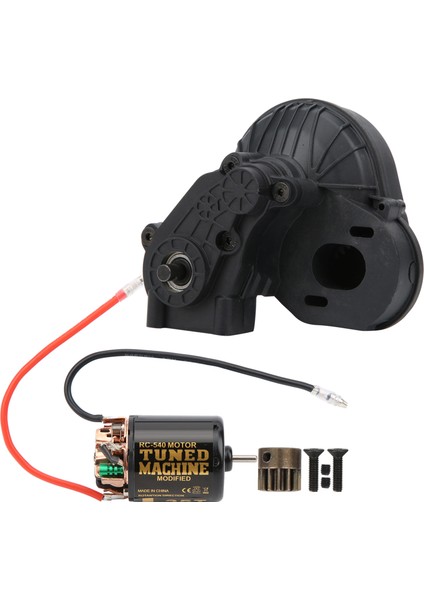 Şanzıman 35T Harici Karbon Fırça 540 Fırçalı Motor Eksenel SCX10 SCX10 Iı 90046 Siyah (Yurt Dışından)