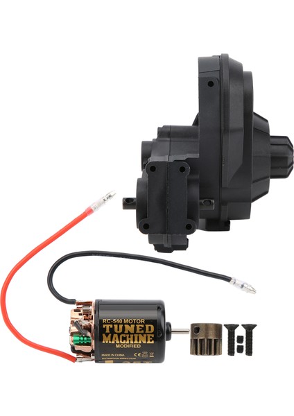 Şanzıman 35T Harici Karbon Fırça 540 Fırçalı Motor Eksenel SCX10 SCX10 Iı 90046 Siyah (Yurt Dışından)