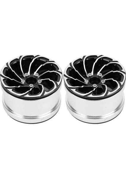 Alüminyum Alaşımlı Beadlock Jantlar Kilitli Yapışmaz 1/10 Rc Paletli Arabalar Için (Siyah) (Yurt Dışından) fiyatları