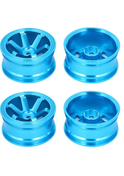 Alüminyum Alaşımlı Tekerlek Göbeği Jantlar Yedek Parçalar Aksesuarlar 1/10 Rc Flat Running Drift Car6-Spoke Mavi Için Uygun (Yurt Dışından) fiyatları