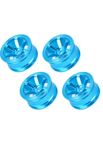 Alüminyum Alaşımlı Tekerlek Göbeği Jantlar Yedek Parçalar Aksesuarlar 1/10 Rc Flat Running Drift Car6-Spoke Mavi Için Uygun (Yurt Dışından) modelleri