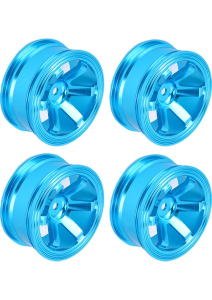 Alüminyum Alaşımlı Tekerlek Göbeği Jantlar Yedek Parçalar Aksesuarlar 1/10 Rc Flat Running Drift Car6-Spoke Mavi Için Uygun (Yurt Dışından) fırsatları