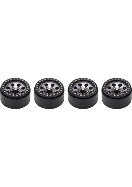 4 Adet 1.9 Inç Rc Metal Beadlock 8 Yuvarlak Delik Jant Göbekleri Axial SCX10 90046 Rc 1/10 Araba Titanyum Rengi (Yurt Dışından) fırsatları