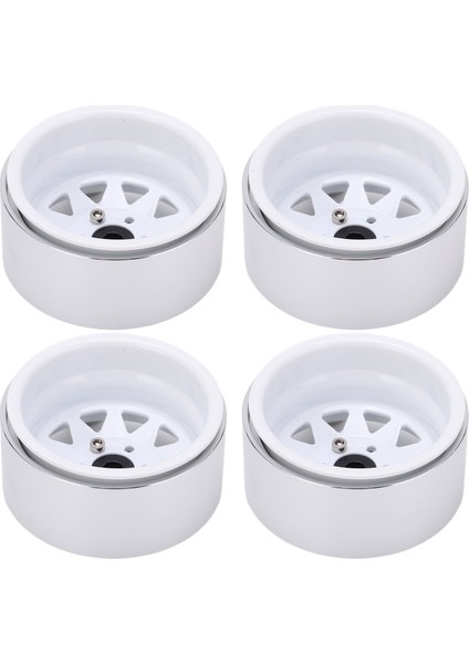 4 Adet Metal 1.9 Inç Jant 10 Üçgen Delikli Göbek Axıal SCX10 1/10 Rc Tırmanma Arabası Içinbeyaz (Yurt Dışından) fiyatları