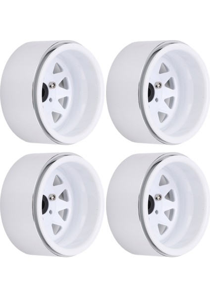 4 Adet Metal 1.9 Inç Jant 10 Üçgen Delikli Göbek Axıal SCX10 1/10 Rc Tırmanma Arabası Içinbeyaz (Yurt Dışından) fırsatları