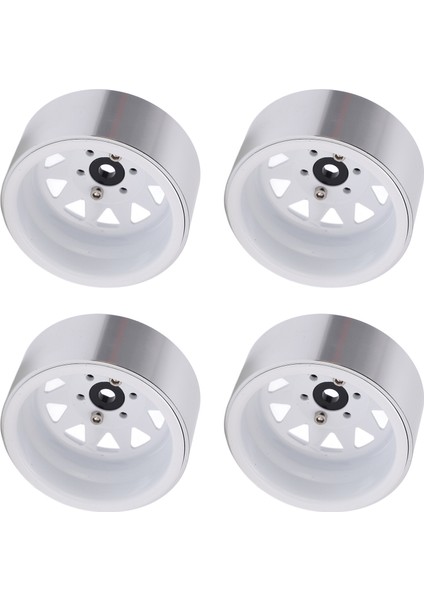 4 Adet Metal 1.9 Inç Jant 10 Üçgen Delikli Göbek Axıal SCX10 1/10 Rc Tırmanma Arabası Içinbeyaz (Yurt Dışından) indirimleri