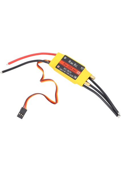 30A Esc Fırçasız Su Soğutmalı Elektrikli Hız Kontrol Cihazı Esc Rc Tekne Modeli Için (Yurt Dışından)