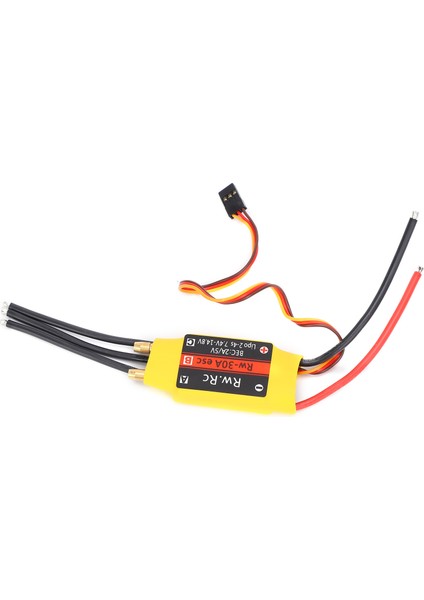 30A Esc Fırçasız Su Soğutmalı Elektrikli Hız Kontrol Cihazı Esc Rc Tekne Modeli Için (Yurt Dışından) fiyatları