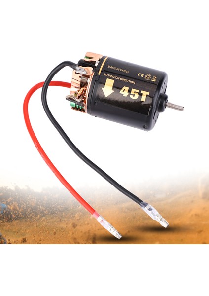 Büyük Kamyonlar / Tırmanma Araba Modeli Için 45T Evrensel Rc Model Araba 540 Fırçasız Motor (Yurt Dışından)