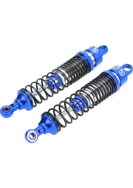 2 Adet 100MM Rc Metal Amortisör Sönümleyici Seti Hsp / Rgt / Himoto / Redcat 1/10 Rc Araba Koyu Mavi (Yurt Dışından)