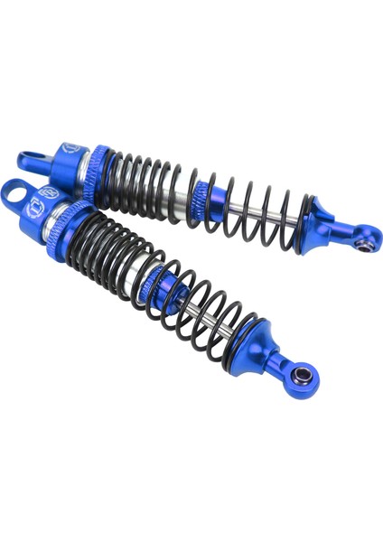 2 Adet 100MM Rc Metal Amortisör Sönümleyici Seti Hsp / Rgt / Himoto / Redcat 1/10 Rc Araba Koyu Mavi (Yurt Dışından)