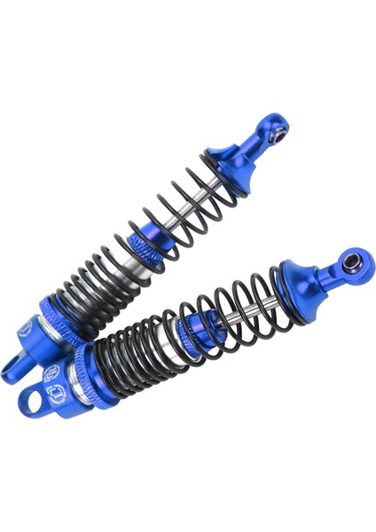 2 Adet 100MM Rc Metal Amortisör Sönümleyici Seti Hsp / Rgt / Himoto / Redcat 1/10 Rc Araba Koyu Mavi (Yurt Dışından)
