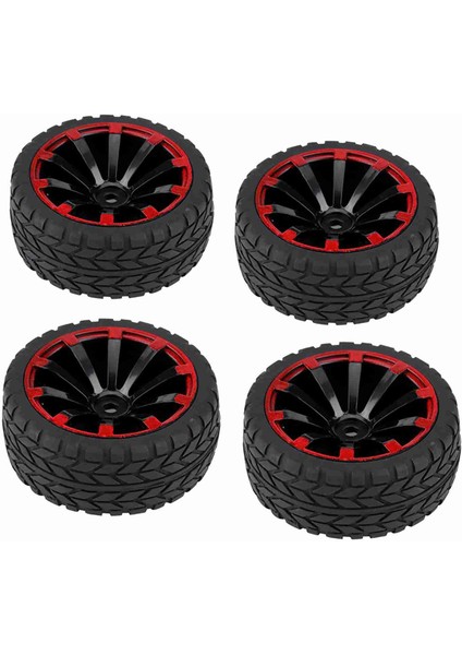 4 Adet Set Lastikler Lastik Lastik Yarış Off Road Jant Rc 1: 10 Araba Parçası (Tahıl Desen) (Yurt Dışından) fırsatları