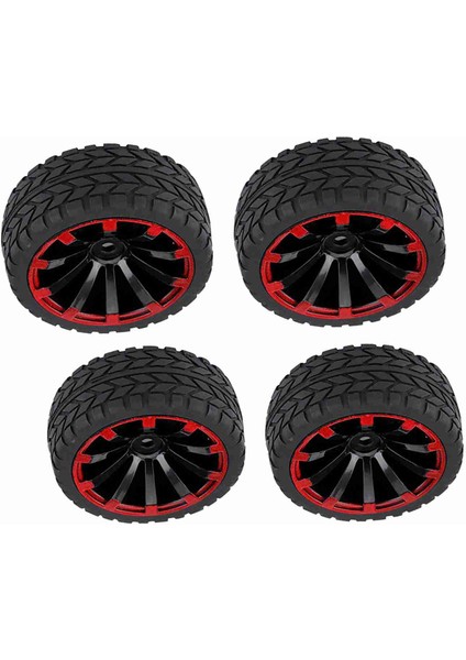 4 Adet Set Lastikler Lastik Lastik Yarış Off Road Jant Rc 1: 10 Araba Parçası (Tahıl Desen) (Yurt Dışından) indirimleri