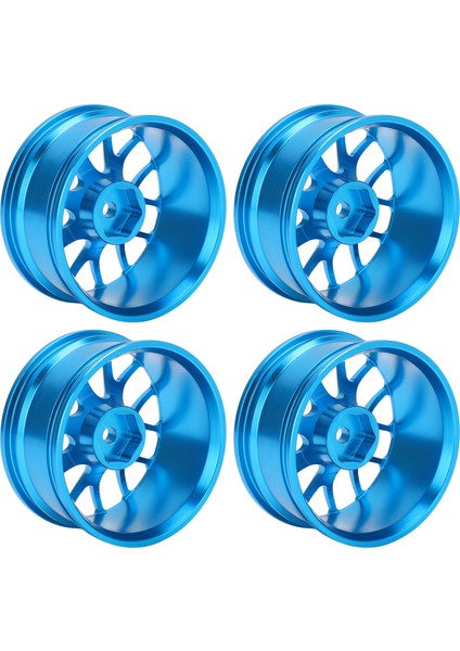 4 Adet Rc Tekerlek Göbeği Alüminyum Alaşım Jant Hub Jantlar 52MM Tamıya Tt-01 1/10 Rc Carblue (Yurt Dışından) modelleri