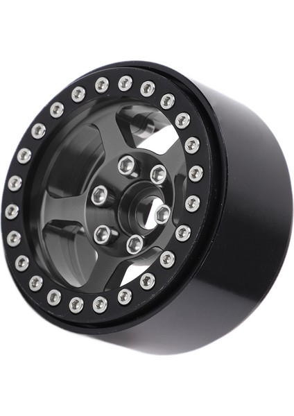1.9 Inç Beadlock Jantlar Alüminyum Alaşımlı 5 Delikli Gümüş Jantlar Leke Tutmayan Kilitli Lastik Rc Jant Jantları Tekerlek Göbeği Titanyum Rengi (Yurt Dışından) fiyatları
