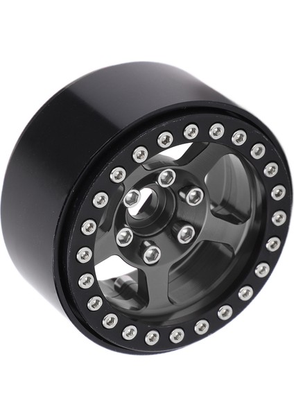 1.9 Inç Beadlock Jantlar Alüminyum Alaşımlı 5 Delikli Gümüş Jantlar Leke Tutmayan Kilitli Lastik Rc Jant Jantları Tekerlek Göbeği Titanyum Rengi (Yurt Dışından) modelleri