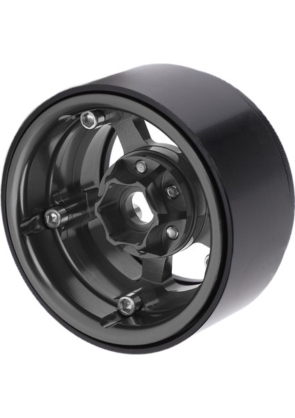 1.9 Inç Beadlock Jantlar Alüminyum Alaşımlı 5 Delikli Gümüş Jantlar Leke Tutmayan Kilitli Lastik Rc Jant Jantları Tekerlek Göbeği Titanyum Rengi (Yurt Dışından) indirimleri