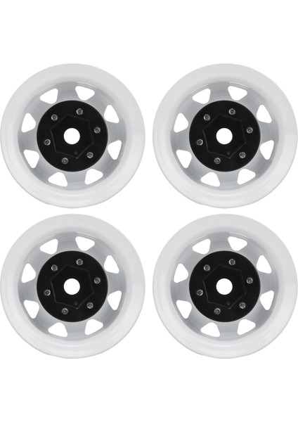 Adet 1.55 Inç Rc Tekerlek Jant Göbeği Evrensel Rc Tekerlek Göbekleri Axial AX90069 Crawlerswhite (Yurt Dışından) fiyatları