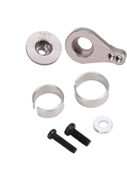 25T Tampon Direksiyon Kolu Shim Plakası Wltoys 1/12 12428/12423 Fy-03 Rc Parçaları Titanyum MN-025T Için Uygun (Yurt Dışından)