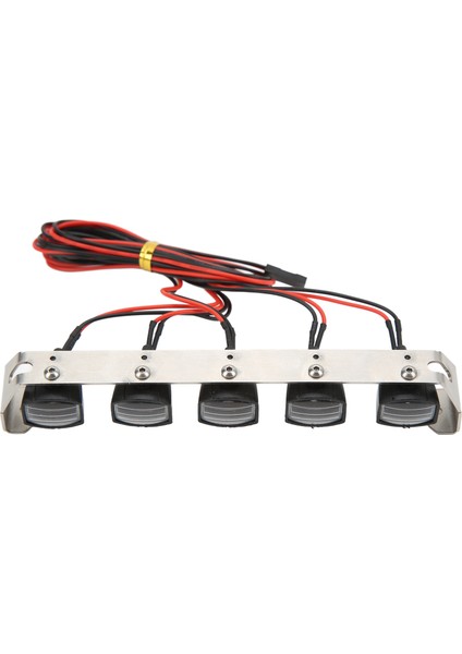 Rc Işık Çubuğu LED Işıkları Kare Tavan Lambası Dıy Far SCX10 1/10 Rc Araba Tırmanma Aracı Için5 Işık (Yurt Dışından) fiyatları
