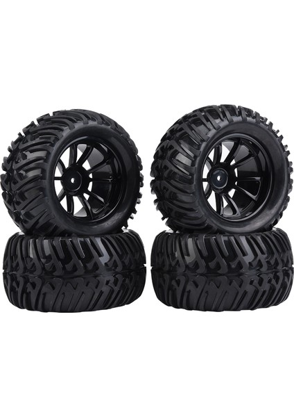 4 Adet Y Şekilli Lastik Desen Ka Lastikler Için Hub Ile 1/10 Ölçekli Rc Kamyon Araba (10 Delik) (Yurt Dışından)