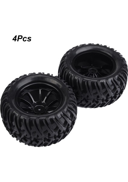 4 Adet Y Şekilli Lastik Desen Ka Lastikler Için Hub Ile 1/10 Ölçekli Rc Kamyon Araba (10 Delik) (Yurt Dışından)