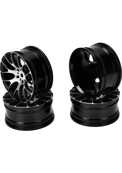 4 Adet Rc Tekerlek Göbeği Alüminyum Alaşım Jant Hub Jantlar 52MM Tamıya Tt-01 1/10 Rc Carblack (Yurt Dışından)