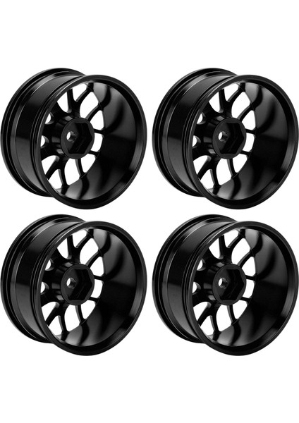 4 Adet Rc Tekerlek Göbeği Alüminyum Alaşım Jant Hub Jantlar 52MM Tamıya Tt-01 1/10 Rc Carblack (Yurt Dışından) modelleri